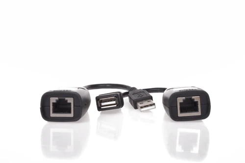 CU824 USB RJ45 Extender Plastik 45m Uzatıcı