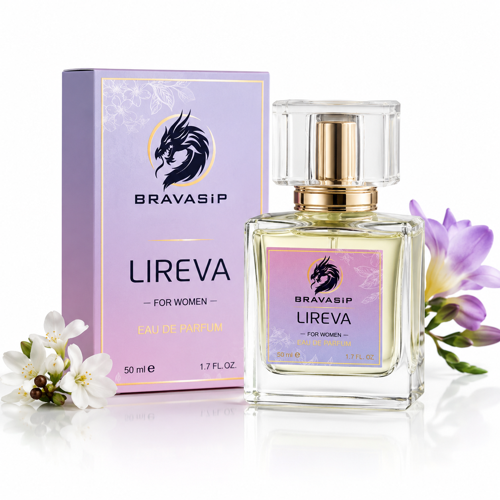 LIREVA Kadın Parfüm 50 ML EDP – Kalıcı Premium Kadın Parfüm, Çiçeksi Vanilyalı, Gün Boyu Kalıcılık
