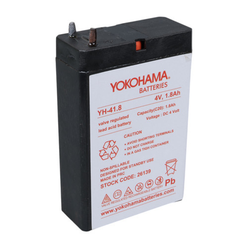 YH-41.8 4 Volt - 1.8 Amper Akü (50x76x22 mm)