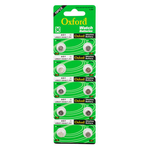 AG1 LR621 ALKALİN SAAT PİLİ (5X10'LU PAKET)