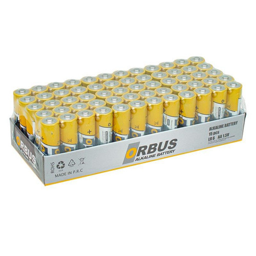 KLRORB-LR06-4B 1.5V AA 60 Adet 4'lü Paket Alkalin Kalem Pil