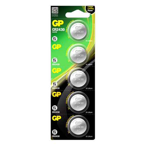 CR2430 3 Volt Lityum Pil (5'li Paket)