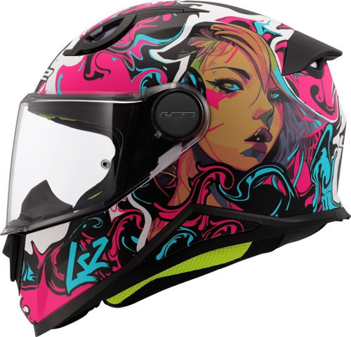 Çocuk Kask Ls2 Kid Cyberg Mat Mor S