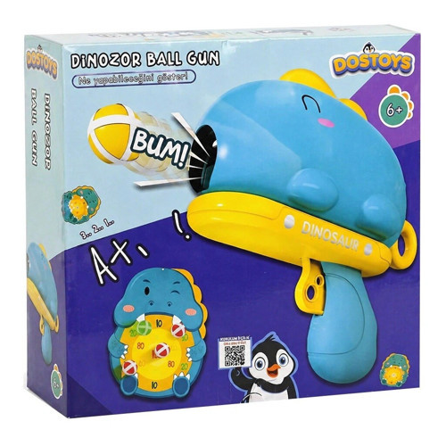 Oceanfour Oyuncak 1916 Dinozor Ball Gun