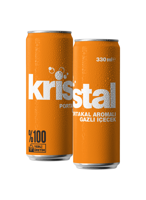 Portakal Aromalı Gazlı İçecek 330 ml 12'li