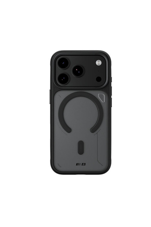 Frosted Anti-Slip iPhone 17 Pro Max Uyumlu MagSafe Parmak izi Bırakmayan Yumuşak Silikon Kılıf Siyah