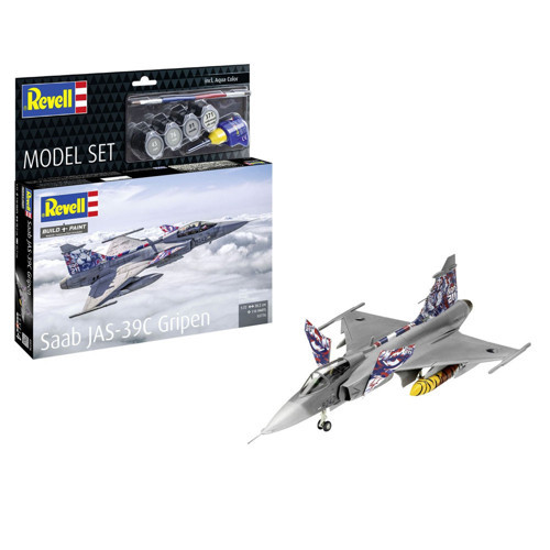 Model Set Uçak Saab JAS-39C Gripen 63776
