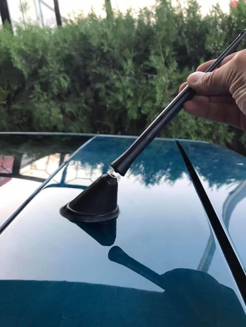 Fiat Punto, Evo, Linea, Bravo Çubuk Tavan Anteni Oto Tepe Anten Yüksek Çekim Araç Radio Anteni 40cm