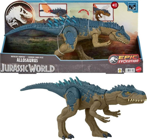 JURASSIC WORLD Süper Güçlü Allosaurus Figürü HRX50
