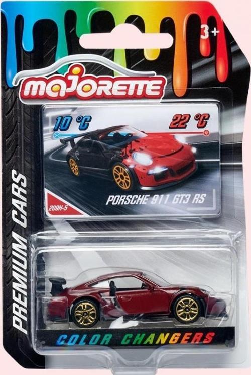 Majorette Metal Diecast Renk Değiştiren Porsche 911 GT3 RS 212054021