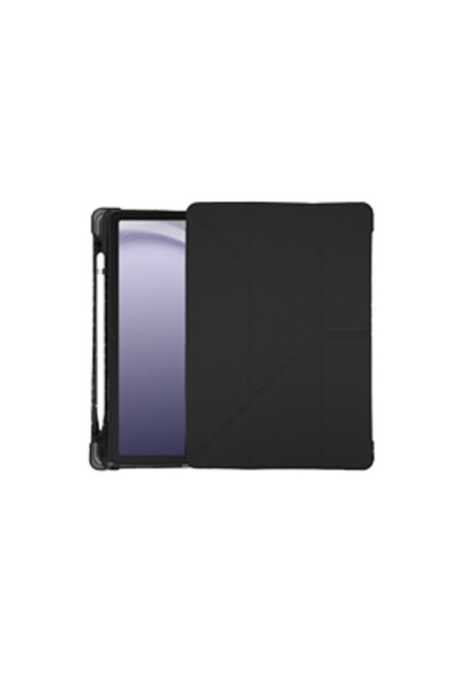 iPad 11. Nesil (A16) Uyumlu Standlı Smart Tablet Kılıfı & Kapaklı - Kalem Bölmeli Koyu Yeşil