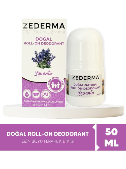 Doğal Roll-On Deodorant Lavanta