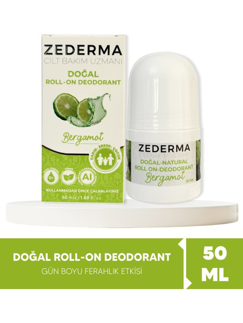 Doğal Roll-On Deodorant Bergamot