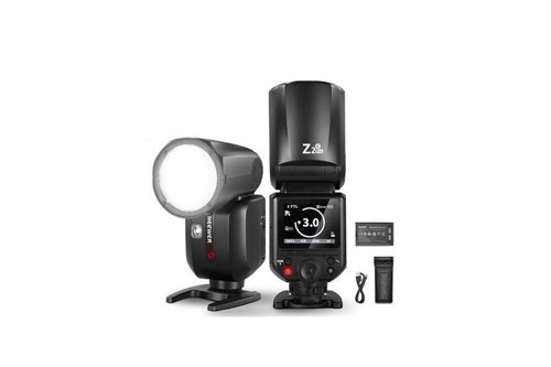 Z2PRO-C Yuvarlak Başlıklı Bataryalı Tepe Flaşı (Canon)