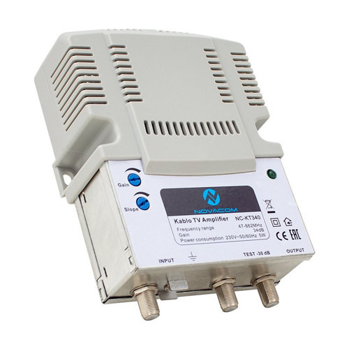 NC-KT340 47-862 Mhz 34 dB Kablo TV Amplifier Hat Yükseltici