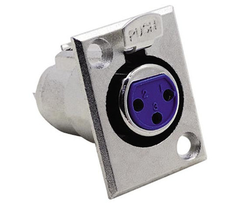 3 Pin XLR Dişi Canon Şase Konnektör CK114 ( TOPLAM 10 ADET GÖNDERİLECEKTİR )