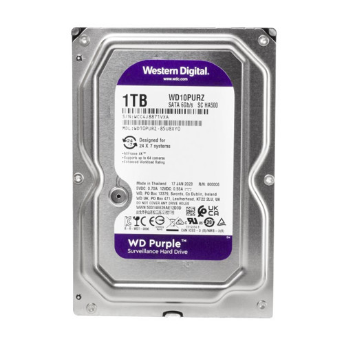 Purple WD10PURZ 1 TB Sata 6GB/S 7-24 Güvenlik Harddisk