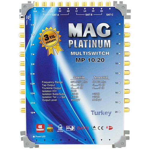 Platinum 10-20 Kaskatlı Uydu Santrali