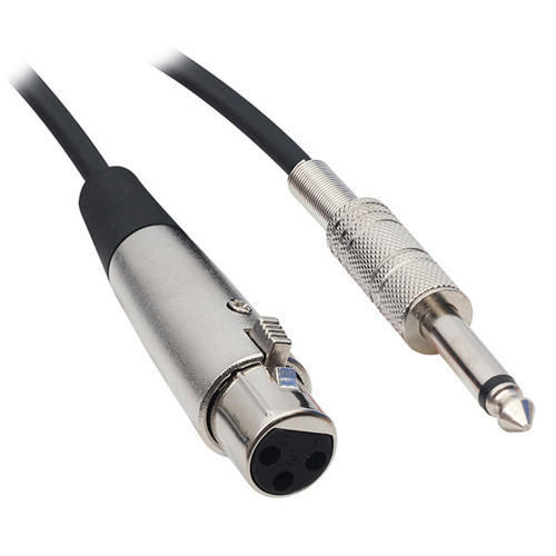 PM-2899 Hazır 6.3 Mm Erkek Jack - XLR Dişi Canon 5 Metre Mikrofon Ara Kablosu