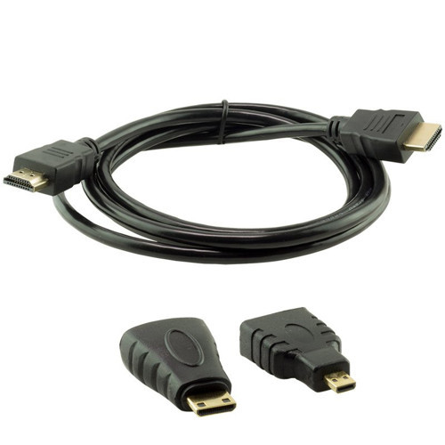HDMI Kablo 3in1 Set 1.5 Metre (HDMI+Micro HDMI+Mini HDMI)