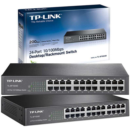 TL-SF1024D 24 Port 10-100 Mbps Ethernet Switch