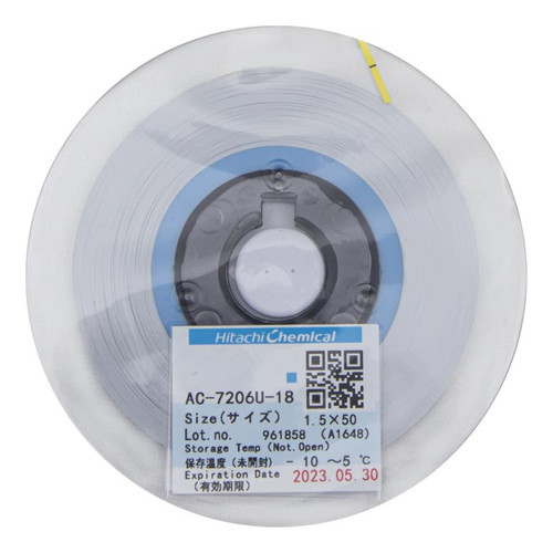 Hitachi AC-7206U-18 1.5x5 Mm ACF Bant Anisotropic İletken Film (Pcb İçin Dokunmatik Bant)