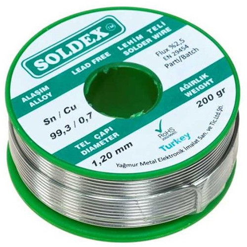 1.20 Mm 200 Gr Kurşunsuz Lehim Teli