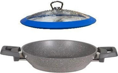 Granit Sahan 20 CM Mavi Silikon Kapaklı