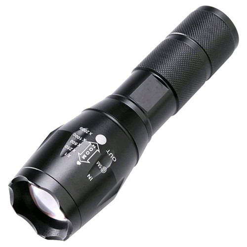 PM-14623 Şarjlı Zoomlu HXP50 Power LED Metal El Feneri 4 Modlu