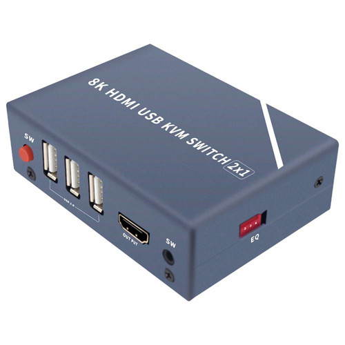 PM-11777 8K Hdmi Usb Kvm Switch 2x1