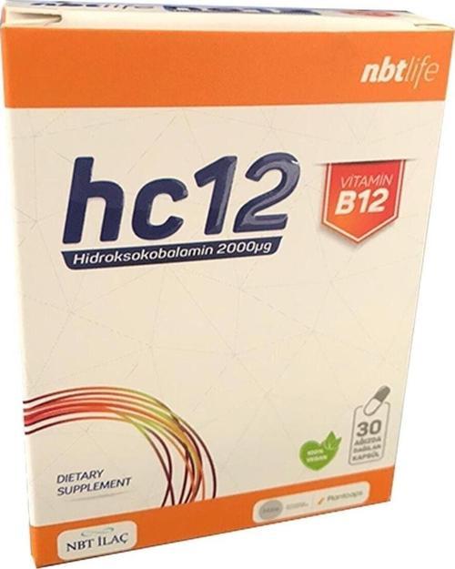 Hc12 Vitamin B12 30 Ağızda Dağılan Kapsül