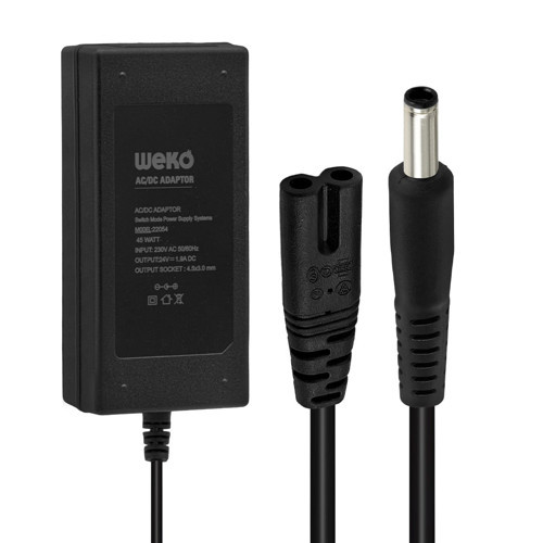 24 Volt 1.9 Amper 4.5x3.0 mm Uçlu Notebook Adaptör