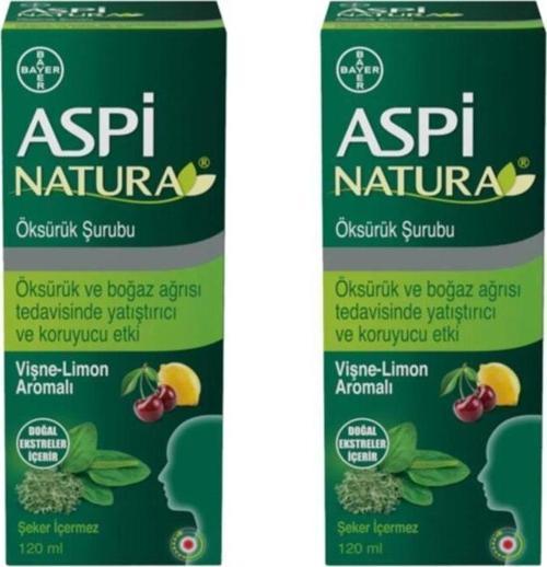 Aspi Natura Öksürük Şurubu 120 Ml 2 Adet