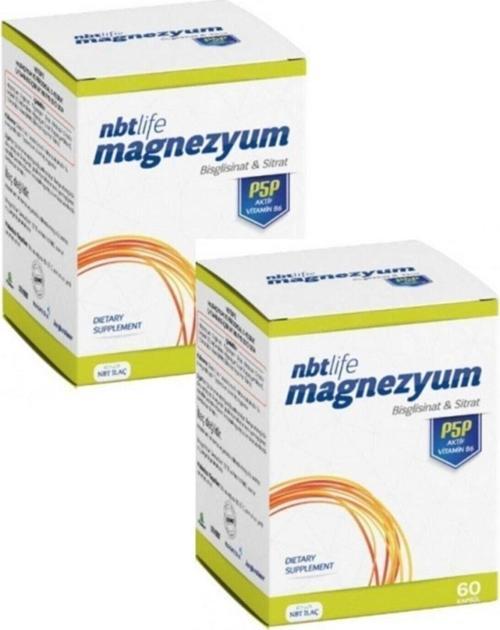 Lıfe Magnezyum & P5P(Vıt.B6) 60Kapsul 2 Adet