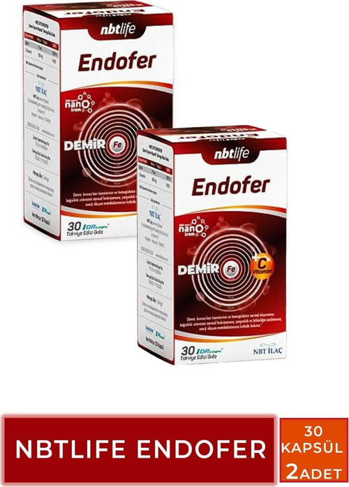 Endofer 30 Kapsul 2 Adet