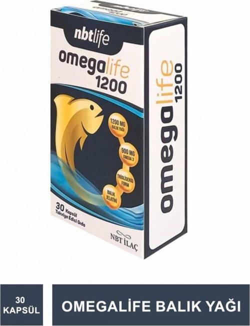Omegalife 1200Mg 30 Kapsül
