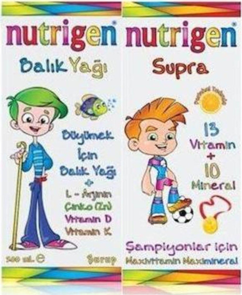 Balık Yağı 200 Ml + Supra Şurup 200 Ml