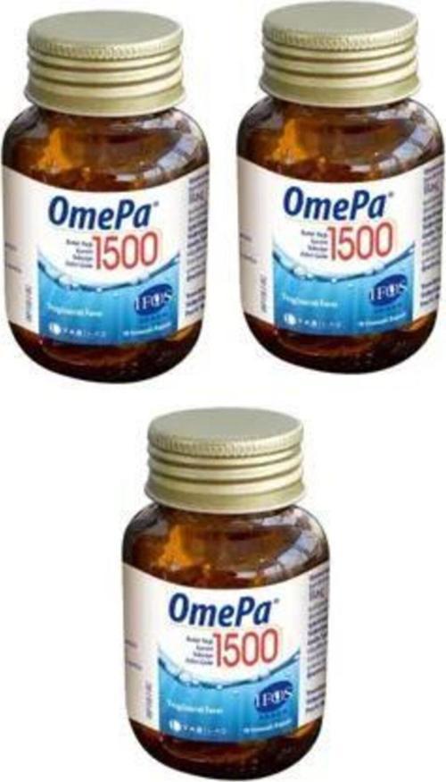 1500 Mg Balık Yağı 30 Kapsül X 3 Adet