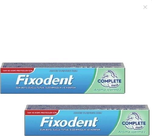 Diş Protez Yapıştırıcı Krem Complete 47  gr 2 Adet