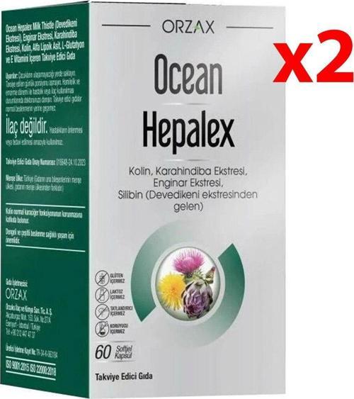 Ocean Hepalex 60 Softgel Kapsül - 2 Adet