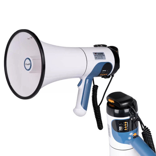 WM-90UBT USB-SD-AUX-MP3-Bluetooth Şarjlı Mikrofonlu 100 Watt Megafon