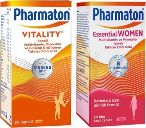 Vitality 30 Kapsül + Essential Women 30 Kapsül