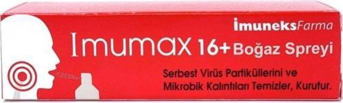 Imumax 16+ Boğaz Spreyi 30 Ml Yetişkin
