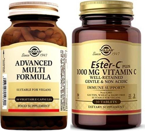 Advanced Multi (Antioxidant) Formula 30 Kapsül+ Ester-C Plus 1000 Mg 30 Tablet