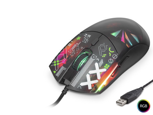 Good Pro G306D Gaming Mouse 7200 Dpi Rgb Cyber Desenli - Siyah
