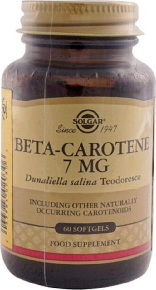 Beta Carotene 7 Mg 60 Kapsül