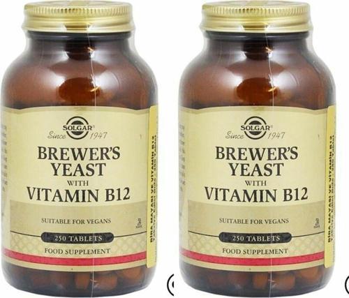 Brewer'S Yeast With Vitamin B12 250 Tablet 2 Adetb -