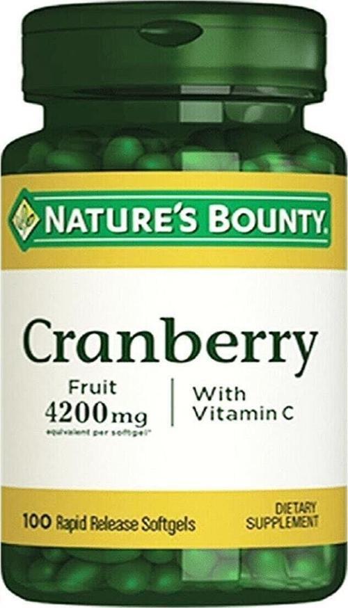 Cranberry Plus Vitamin C 100 Kapsül
