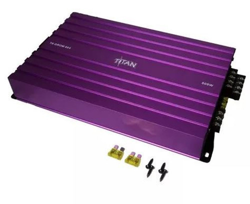 Titan-804 4 Kanallı Max 1600 Watt Oto Amfi-Anfi