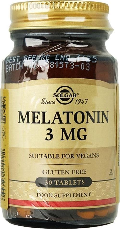 Melatonin 3 Mg 30 Tablet Için